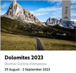 5 jours Dolomites 